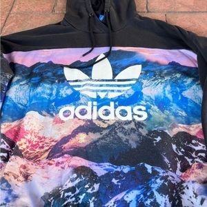 Rare 2014 Adidas Mountian Clash Trefoil Hoodie Sweartshirt